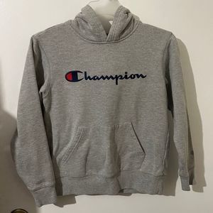 Champion Kids Gray Pullover Sweater size M